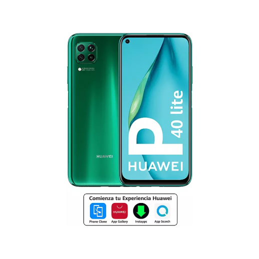 MÓVIL SMARTPHONE HUAWEI P40 LITE GREEN 6GB+128GB  